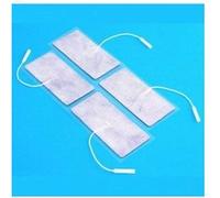 Myotrode Globus G0467, Globus elettrodi Myotrode Premium rettangolari Unisex Adulto, Bianco, Unica