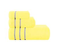 MyOwn Set di 3 asciugamani in cotone ultra morbido, contiene un asciugamano da bagno 71,1 x 139,7 cm, un asciugamano 40,6 x 61 cm e un telo doccia 30,5 x 30,5 cm, ideale per l'uso quotidiano, compatto