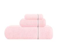 MyOwn Set di 3 asciugamani in cotone ultra morbido, contiene un asciugamano da bagno 71,1 x 139,7 cm, un asciugamano 40,6 x 61 cm e un telo doccia 30,5 x 30,5 cm, ideale per l'uso quotidiano, compatto