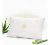Mypem Guanciale Memory Foam H15 | Federa Aloe Vera Sfoderabile e Lavabile, Ergonomico per Sostegno Testa e Collo, Anima 100% Memory Foam