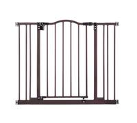 MYPET Cancello Windsor Arch Pet Gate largo 97,2 cm: costruzione in metallo resistente con tecnologia a tripla serratura. Cancello per cani e cancello per gatti. Supporto a pressione. Adatto per 71,8