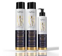 MyPhios Ultimate PRMY Set Shampoo 500 ml, maschera ristrutturante per capelli, 500 ml, Booster per finitura, 300 ml