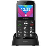 myPhone Halo C 2.2" Dual SIM Telefono Senior Nero e Argento