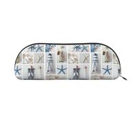 MyPiky Bottiglia Conchiglia Stella di Mare Faro Stampato Sacchetto di Trucco Sacchetto di Trucco Borse Trucco Borse di Immagazzinaggio Viaggio Borsa da Toilette Borse per la Ricevuta Borsa a Matita