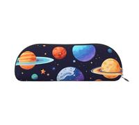 MyPiky Pianeta stampato borse cosmetiche per le donne borsa per il trucco borsa da viaggio borsa da toilette e astuccio per matite, modello pianeta, taglia unica, Modello Pianeta, Taglia unica