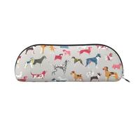 MyPiky Sacchetti cosmetici con stampa cane segugio per le donne borsa per il trucco borsa da viaggio borsa da toilette toilette cane segugio taglia unica, Cane Segugio., Taglia unica