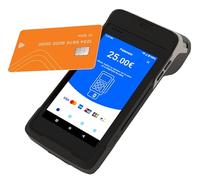 myPOS Carbon POS Portatile con stampante │ Resistente agli urti e all'acqua │ Regolamento istantaneo │Nessun contratto mensile │ Accetta tutti i metodi di pagamento │ Connettività 4G gratuita