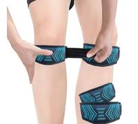 MYPOTO 2 Pezzi Ginocchiera Rotulea Regolabile, Tutore Ginocchio per Corsa, Palestra, Tennis & Sport, Fascia Sottorotulea con Cuscinetto Antiscivolo, Traspirante & Comfortevole (Uomo/Donna)