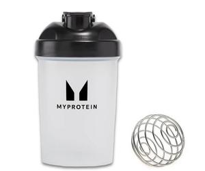 Myprotein Mini shaker per biberon, unisex, per adulti, 400 ml, colore: nero