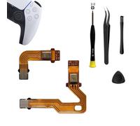 MYPUQIAO 1 set di cavi flessibili di ricambio per microfono PS5 V2 2.0 BDM-020, maniglia sinistra e destra, nastro interno per microfono, Playstation 5 altoparlante L R cavo connettore controller