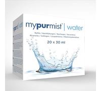 Mypurmist Acqua distillata ultrapura per tutti gli inalatori di vapore, i vaporizzatori e gli umidificatori Mypurmist, 20 ricariche, fino a 100 sedute