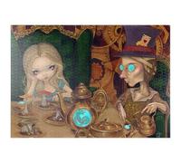 MyPuzzle Alice E Il Cappellaio Matto - Jasmine Becket-Griffith - Premium 1000 Pezzi Puzzle - MyPuzzle Collezione speciale di Tate & Co Puzzles