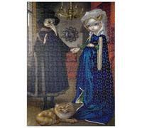 MyPuzzle Alice In Un Ritratto Di Van Eyck - Jasmine Becket-Griffith - Premium 500 Pezzi Puzzle - MyPuzzle Collezione speciale di Tate & Co Puzzles