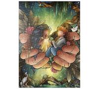 MyPuzzle Amatevi Gli Uni Gli Altri - Vetrata - Mandie Manzano - Premium 500 Pezzi Puzzle - MyPuzzle Collezione speciale di Tate & Co Puzzles