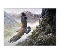 MyPuzzle Aquila Reale In Cammino Verso Il Suo Nido In Montagna - Premium 500 Pezzi Puzzle - MyPuzzle Collezione speciale di Puzzle Galaxy
