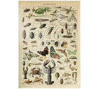 MyPuzzle Artropodi Per Tutti, Manifesto D'arte D'epoca, Adolphe Millot - Premium 1000 Pezzi Puzzle - MyPuzzle Collezione speciale di Havana Puzzle Company