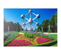 MyPuzzle Atomium, Costruito Per L'Esposizione Universale Del 1958 - Bruxelles, Belgio - Premium 1000 Pezzi Puzzle - MyPuzzle Collezione speciale di Puzzle Galaxy