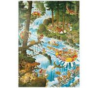 MyPuzzle Azione - Michael Ryba - Cartoon Classics - Premium 1000 Pezzi Puzzle - MyPuzzle Collezione speciale di Heye Puzzle