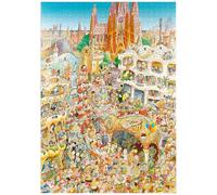 MyPuzzle Barcelona - Hugo Prades - Puzzle Premium 1000 pezzi - MyPuzzle collezione speciale di Heye Puzzle