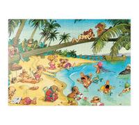 MyPuzzle Beachies - Jean-Jacques Loup - Cartoon Classics - Premium 1000 Pezzi Puzzle - MyPuzzle Collezione speciale di Heye Puzzle