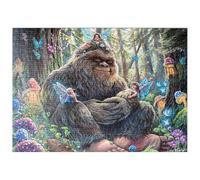 MyPuzzle Bigfoot Pacifico Sasquatch Con Le Fate - Dakota Daetwiler - Premium 500 Pezzi Puzzle - MyPuzzle Collezione speciale di Tate & Co Puzzles