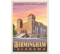 MyPuzzle Birmingham, Alabama: Chiesa Battista Della 16a Strada - Premium 100 Pezzi Puzzle - MyPuzzle Collezione speciale di Anderson Design Group