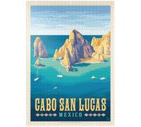 MyPuzzle Cabo San Lucas Messico - Formazioni Rocciose Di El Arco E Mare Turchese - Premium 1000 Pezzi Puzzle - MyPuzzle Collezione speciale di Anderson Design Group