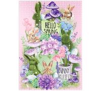 MyPuzzle Caccia Alle Uova Di Pasqua Del Coniglietto Di Primavera - Sheena Pike - Premium 1000 Pezzi Puzzle - MyPuzzle Collezione speciale di Tate & Co Puzzles
