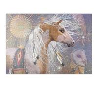 MyPuzzle Cavallo Del Solstizio D'estate - Laurie Prindle - Premium 500 Pezzi Puzzle - MyPuzzle Collezione speciale di Tate & Co Puzzles