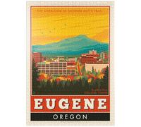 MyPuzzle Città Universitarie Americane: Eugene, Oregon - Premium 1000 Pezzi Puzzle - MyPuzzle Collezione speciale di Anderson Design Group
