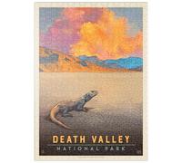 MyPuzzle Death Valley National Park: Chuckwalla Lizard, Vintage Poster - Premium 500 Pezzi Puzzle - MyPuzzle Collezione speciale di Anderson Design Group