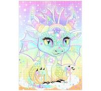 MyPuzzle Dolce Drago Pastello - Sheena Pike - Premium 1000 Pezzi Puzzle - MyPuzzle Collezione speciale di Tate & Co Puzzles