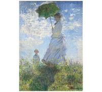 MyPuzzle Donna Con Ombrellino, Madame Monet E Suo Figlio (1875) Di Claude Monet - Premium 1000 Pezzi Puzzle - MyPuzzle Collezione speciale di Æpyornis