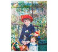 MyPuzzle Due Sorelle (sulla Terrazza) (1881) Di Pierre-Auguste Renoir - Premium 500 Pezzi Puzzle - MyPuzzle Collezione speciale di Æpyornis