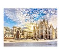 MyPuzzle Duomo Di Milano E Galleria Vittorio Emanuele II, Milano, Italia. - Premium 1000 Pezzi Puzzle - MyPuzzle Collezione speciale di Puzzle Galaxy