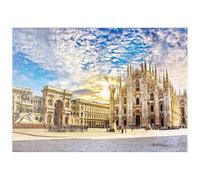 MyPuzzle Duomo Di Milano E Galleria Vittorio Emanuele II, Milano, Italia. - Premium 200 Pezzi Puzzle - MyPuzzle Collezione speciale di Puzzle Galaxy