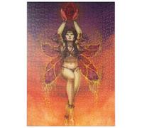 MyPuzzle Fata Del Fuoco Elementare - Ed Beard Jr - Premium 500 Pezzi Puzzle - MyPuzzle Collezione speciale di Tate & Co Puzzles