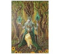 MyPuzzle Fata Elementale Della Terra - Ed Beard Jr - Premium 500 Pezzi Puzzle - MyPuzzle Collezione speciale di Tate & Co Puzzles