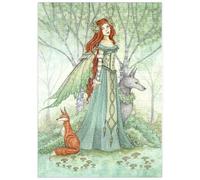 MyPuzzle Fata Guardiana Del Bosco - Amy Brown - Premium 500 Pezzi Puzzle - MyPuzzle Collezione speciale di Tate & Co Puzzles