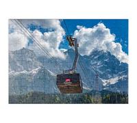 MyPuzzle Funivia Per La Zugspitze (2962 M), Garmisch-Partenkirchen - Premium 100 Pezzi Puzzle - MyPuzzle Collezione speciale di Puzzle Galaxy