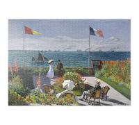 MyPuzzle Garden at Saint Indirizzo by Claude Monet - Puzzle Premium 1000 pezzi - MyPuzzle collezione speciale di Æpyornis