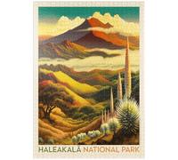 MyPuzzle Haleakalā National Park: Above The Clouds, Vintage Poster - Premium 1000 Pezzi Puzzle - MyPuzzle Collezione speciale di Anderson Design Group