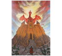 MyPuzzle Il Castello Magico Del Signore Dei Draghi - Ed Beard Jr - Premium 1000 Pezzi Puzzle - MyPuzzle Collezione speciale di Tate & Co Puzzles