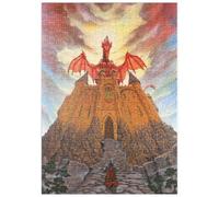 MyPuzzle Il Castello Magico Del Signore Dei Draghi - Ed Beard Jr - Premium 500 Pezzi Puzzle - MyPuzzle Collezione speciale di Tate & Co Puzzles