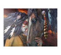 MyPuzzle Il Cavallo Che Tocca L'anima - Laurie Prindle - Premium 1000 Pezzi Puzzle - MyPuzzle Collezione speciale di Tate & Co Puzzles