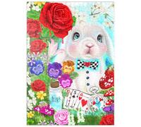 MyPuzzle Il Coniglio Bianco - Sheena Pike - Premium 500 Pezzi Puzzle - MyPuzzle Collezione speciale di Tate & Co Puzzles
