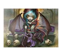 MyPuzzle Il Draghetto Vampiro - Jasmine Becket-Griffith - Premium 1000 Pezzi Puzzle - MyPuzzle Collezione speciale di Tate & Co Puzzles
