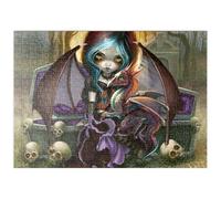 MyPuzzle Il Draghetto Vampiro - Jasmine Becket-Griffith - Premium 500 Pezzi Puzzle - MyPuzzle Collezione speciale di Tate & Co Puzzles