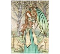 MyPuzzle Il Giardino Delle Fate Della Saggezza - Amy Brown - Premium 1000 Pezzi Puzzle - MyPuzzle Collezione speciale di Tate & Co Puzzles