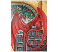 MyPuzzle Il Guardiano Del Drago Della Conoscenza - Carla Morrow - Premium 1000 Pezzi Puzzle - MyPuzzle Collezione speciale di Tate & Co Puzzles